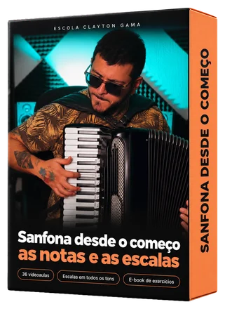 Box do Curso de Acordeon para Iniciantes